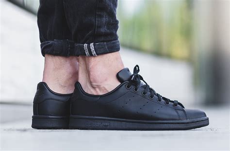 stan smith adidas zwart wit|Adidas originals stan smith black.